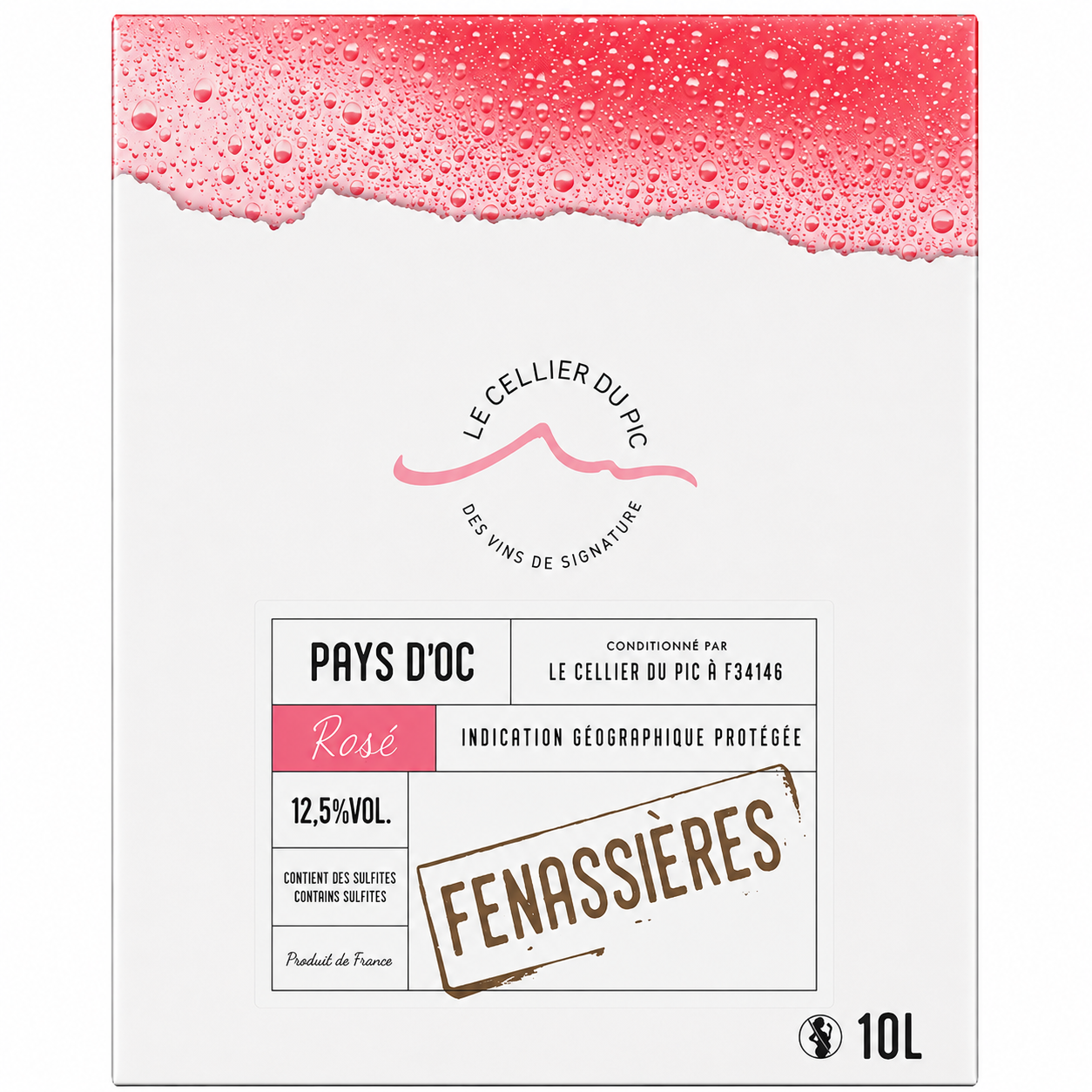 BIB 10L FENASSIERES ROSE OC PIC